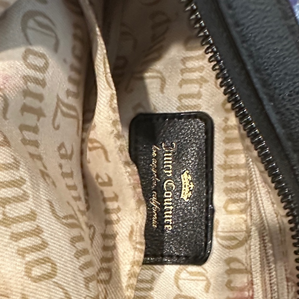 Juicy Couture Black and Blue Sequin Crossbody Bag - Picture 8 of 11